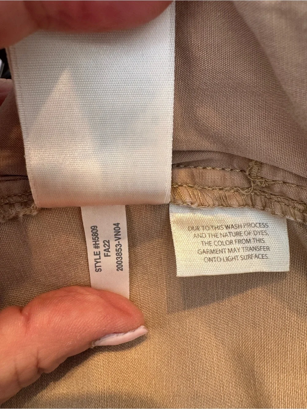 J. Crew Bleached Khaki Stretch 7” inseam Cotton Shorts